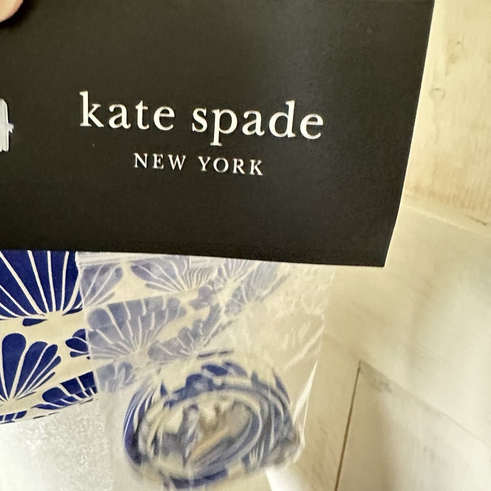 Kate Spade New York Shell Print Bandeau Bikini Swim Top Size Large MSRP $110 NWT - Picture 10 of 12